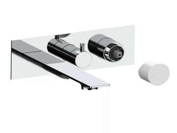 NARCISO S 78528S - Wall-mounted bathtub mixer with diverter by Rubinetterie Frattini - view 2